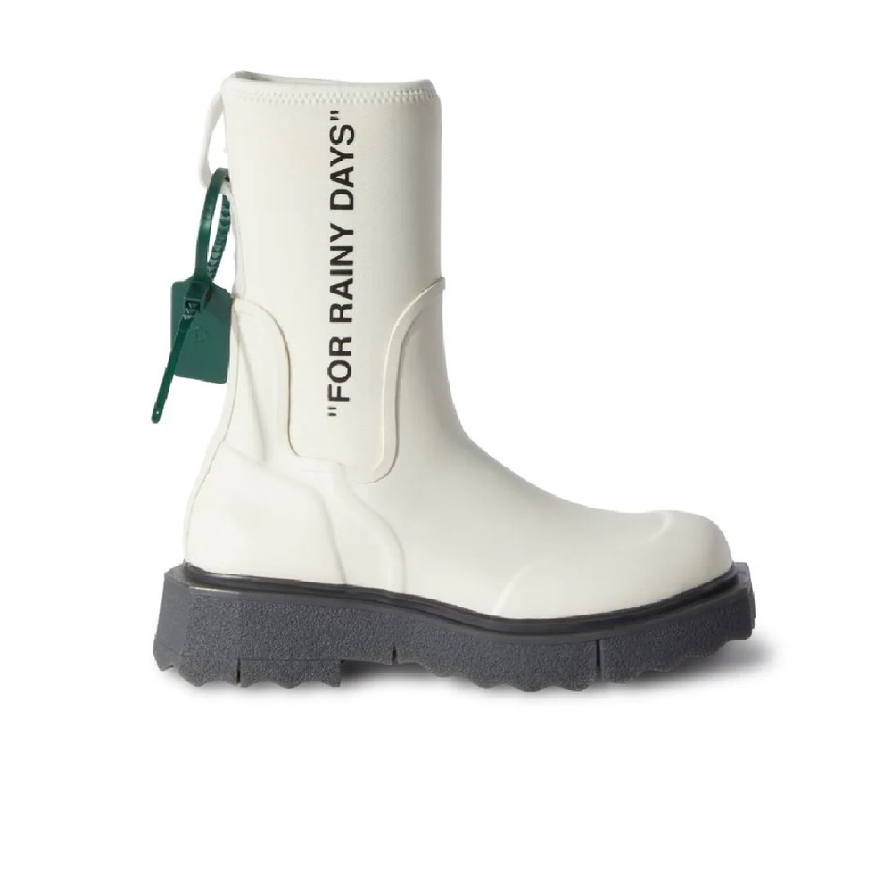 Off-White Sponge Rubber Rainboot